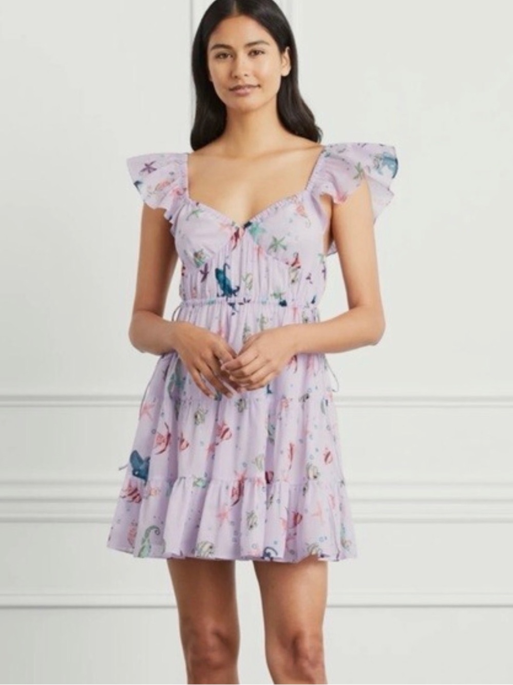 Hill House Lucia Sea Creatures Dress Size Small
